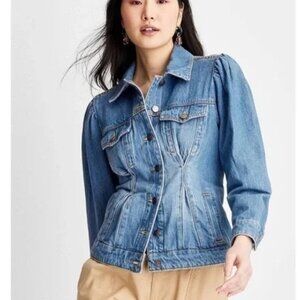 Future Collective with Gabriella Karefa-Johnson NWT Denim Jacket Womens Size L